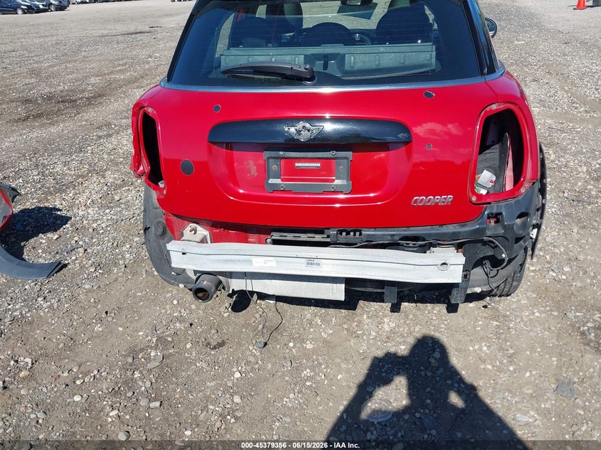 2016 Mini Hard top VIN WMWXU1C53G2D09329 IAAI salvage auction — REAR END, Mv-907A (New York), sold $1,550 on 2026-07-07 (photo 6)