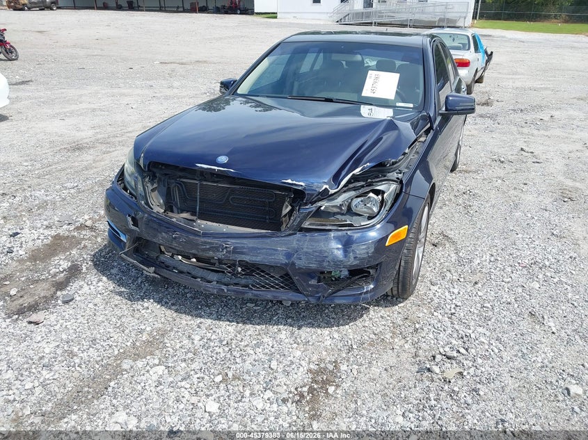2014 Mercedes-benz C-klasse VIN WDDGF4HB6EG238448 IAAI salvage auction — FRONT END, Salvage Title, sold $1,550 on 2026-07-31 (photo 6)