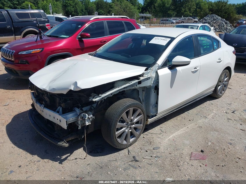 2022 Mazda 3 VIN JM1BPABL2N1501510 IAAI salvage auction — FRONT END, Salvage (North Carolina), sold $3,200 on 2026-07-09 (photo 2)