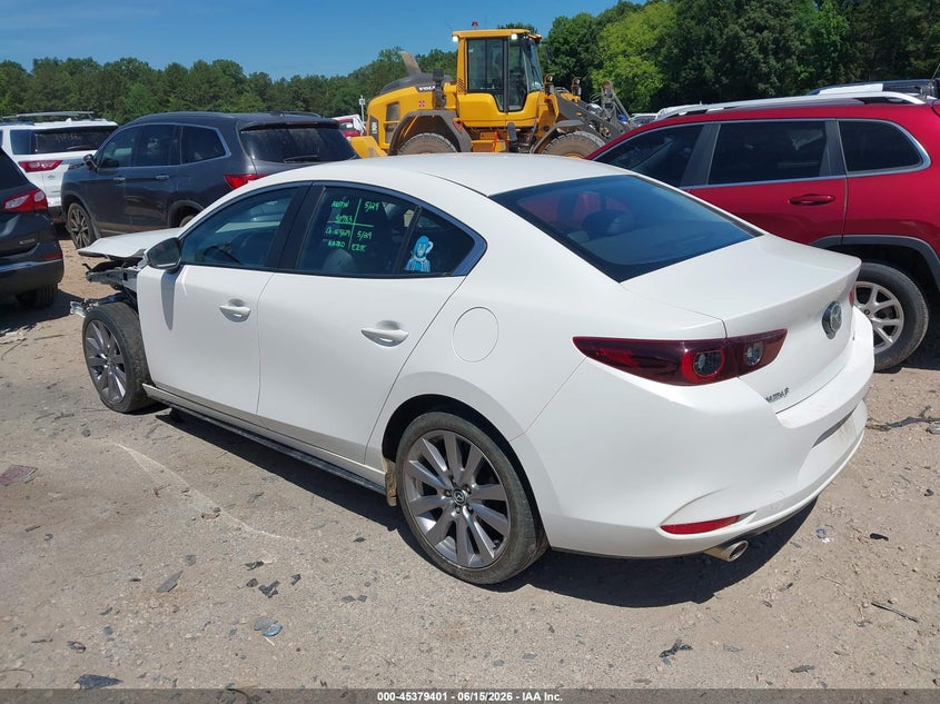 2022 Mazda 3 VIN JM1BPABL2N1501510 IAAI salvage auction — FRONT END, Salvage (North Carolina), sold $3,200 on 2026-07-09 (photo 3)