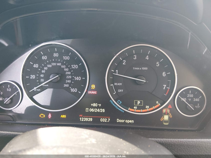2015 BMW 3er VIN WBA3A5C51FF610877 IAAI salvage auction — LEFT SIDE, Salvage (Idaho), sold $1,900 on 2026-08-04 (photo 7)