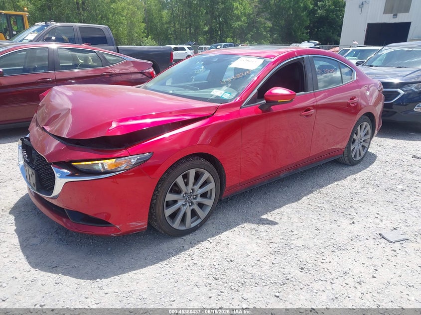 2021 Mazda 3 VIN 3MZBPBCM7MM205877 IAAI salvage auction — FRONT END, Salvage Title, sold $2,350 on 2026-07-25 (photo 2)