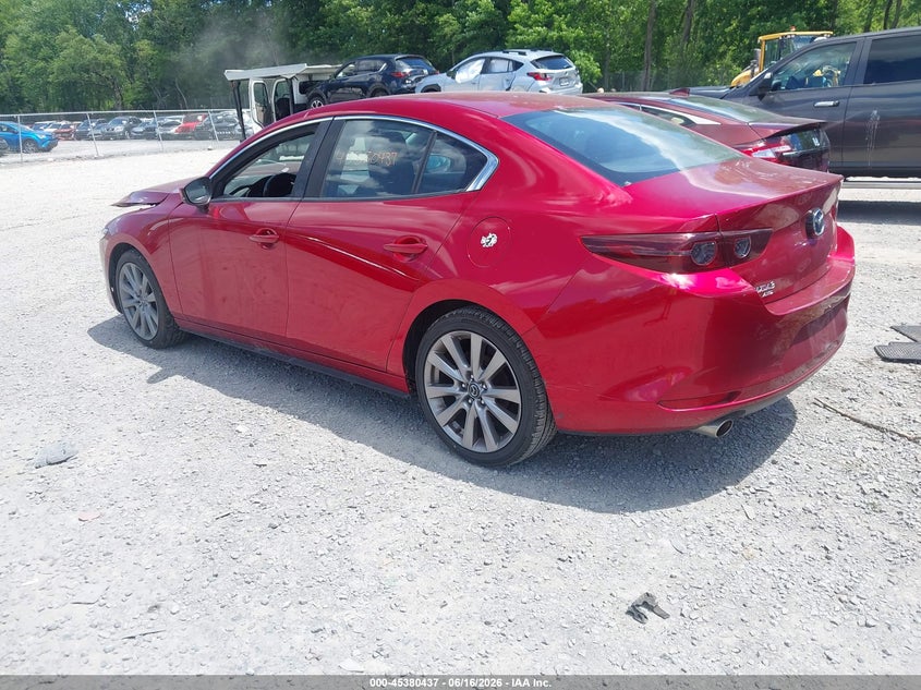 2021 Mazda 3 VIN 3MZBPBCM7MM205877 IAAI salvage auction — FRONT END, Mv-907A (New York), sold $2,350 on 2026-07-28 (photo 3)