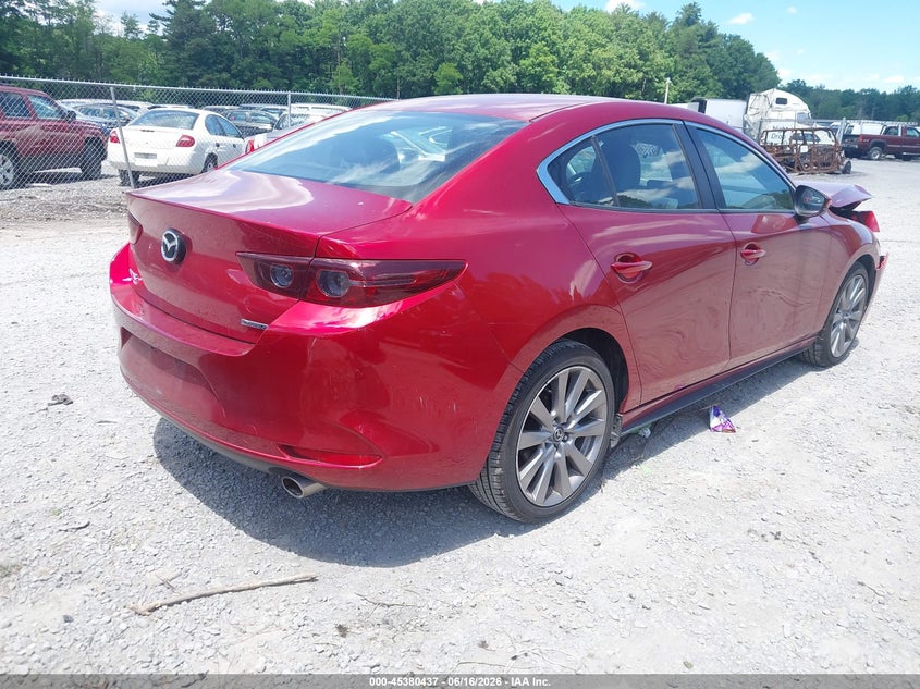 2021 Mazda 3 VIN 3MZBPBCM7MM205877 IAAI salvage auction — FRONT END, Salvage Title, sold $2,350 on 2026-07-25 (photo 4)
