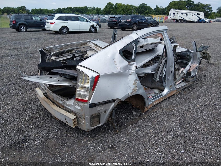 2010 Toyota Prius VIN JTDKN3DU3A0045606 IAAI salvage auction — THEFT, Salvage (South Carolina), sold $300 on 2026-07-14 (photo 4)