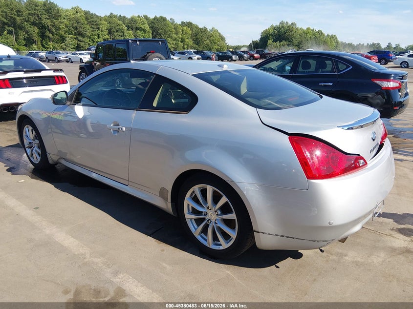 2014 Infiniti Q60 VIN JN1CV6EK4EM112573 IAAI salvage auction — REAR END, Salvage (North Carolina), sold $2,550 on 2026-07-22 (photo 3)
