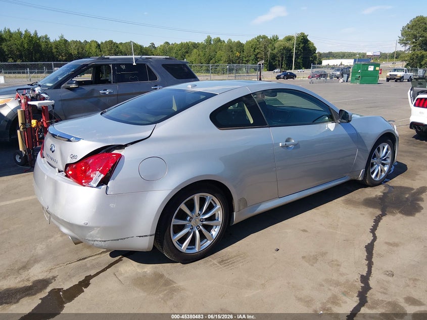 2014 Infiniti Q60 VIN JN1CV6EK4EM112573 IAAI salvage auction — REAR END, Salvage (North Carolina), sold $2,550 on 2026-07-22 (photo 4)