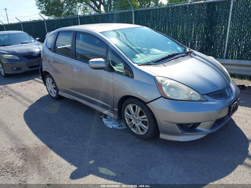 2010 Honda Fit VIN JHMGE8H45AC021947 IAAI salvage auction — NORMAL WEAR, Clear (New York), sold $625 on 2026-07-15 (photo 1)