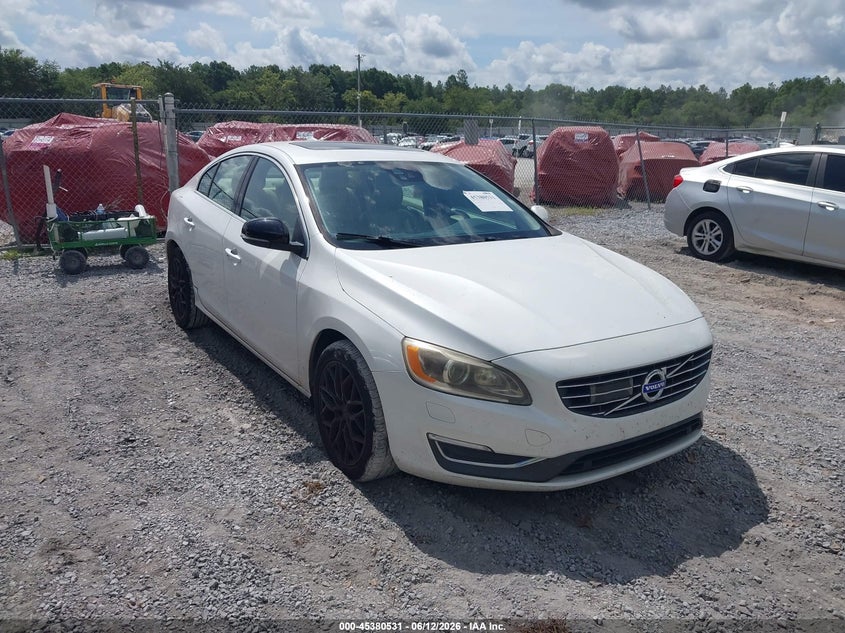2015 Volvo S60 VIN YV140MFM1F1355727 IAAI salvage auction — NORMAL WEAR, Clear (Florida), sold $1,150 on 2026-07-09 (photo 1)