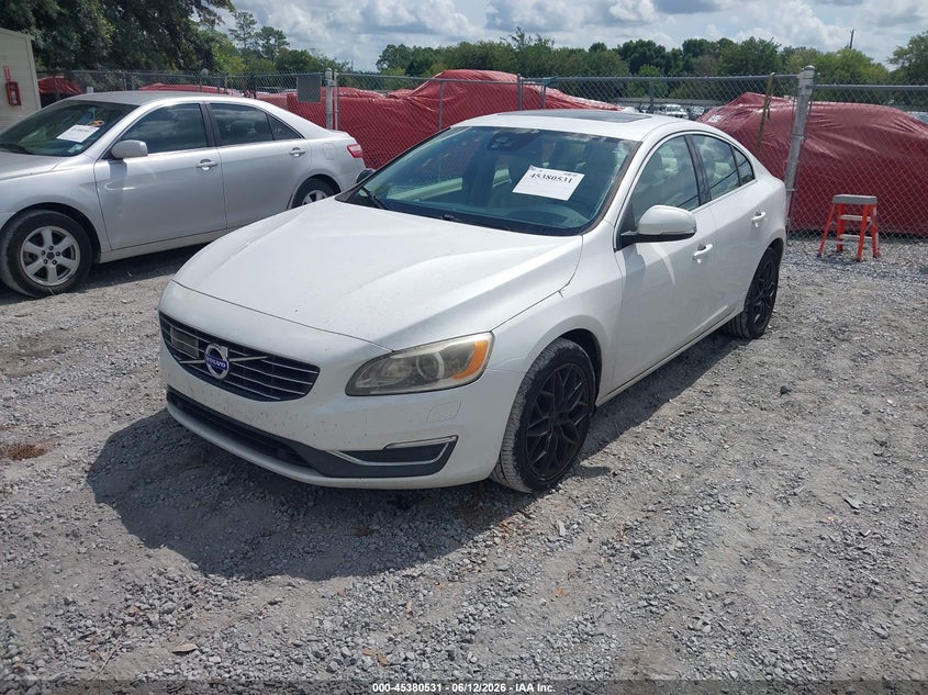 2015 Volvo S60 VIN YV140MFM1F1355727 IAAI salvage auction — NORMAL WEAR, Clear (Florida), sold $1,150 on 2026-07-09 (photo 2)