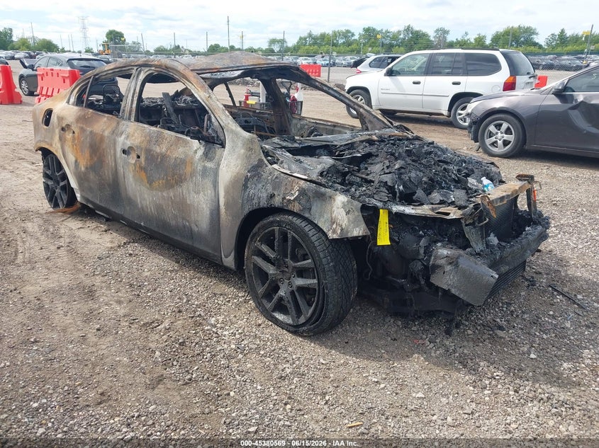 2018 Volvo S60 VIN YV140MTL2J2453406 IAAI salvage auction — TOTAL BURN, Salvage Title, sold $125 on 2026-08-19 (photo 1)