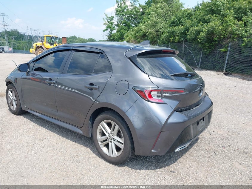 2022 Toyota Corolla VIN JTND4MBE4N3190246 IAAI salvage auction — FRONT END, Salvage Title, sold $3,200 on 2026-07-24 (photo 3)