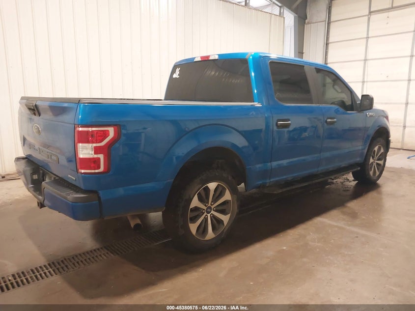 2019 Ford F-150 VIN 1FTEW1EP1KKE49842 IAAI salvage auction — FRONT END, Salvage Title, sold $7,900 on 2026-07-31 (photo 4)