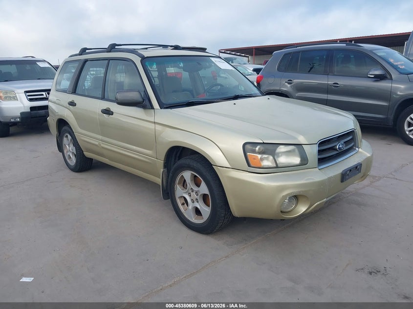 2004 Subaru Forester VIN JF1SG65654H741780 IAAI salvage auction — NORMAL WEAR, Original (Texas), sold $225 on 2026-07-14 (photo 1)