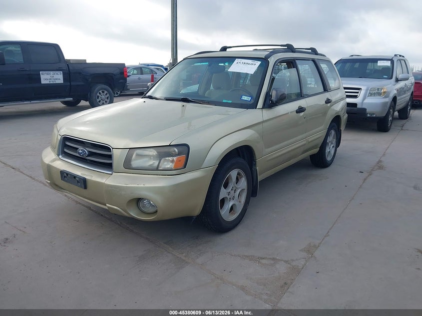 2004 Subaru Forester VIN JF1SG65654H741780 IAAI salvage auction — NORMAL WEAR, Original (Texas), sold $225 on 2026-07-14 (photo 2)