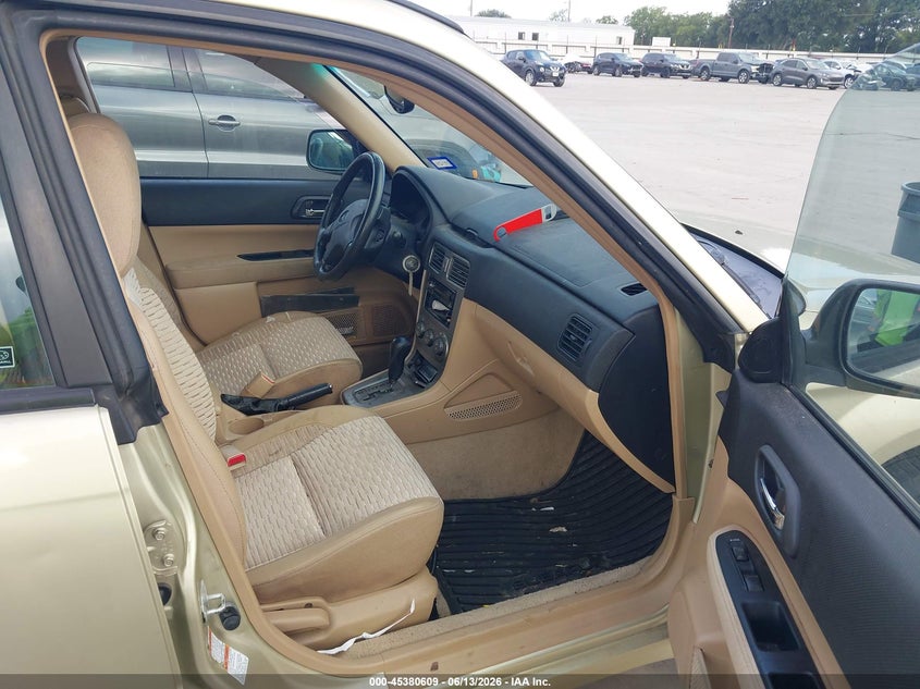 2004 Subaru Forester VIN JF1SG65654H741780 IAAI salvage auction — NORMAL WEAR, Original (Texas), sold $225 on 2026-07-14 (photo 5)