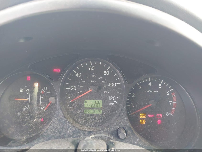 2004 Subaru Forester VIN JF1SG65654H741780 IAAI salvage auction — NORMAL WEAR, Original (Texas), sold $225 on 2026-07-14 (photo 7)