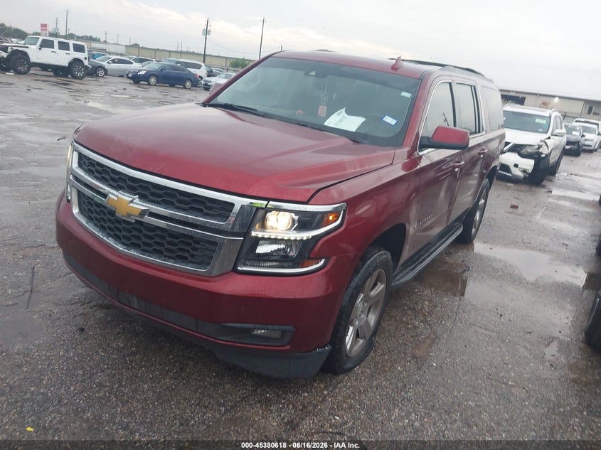 2017 Chevrolet Suburban VIN 1GNSCHKC5HR121174 IAAI salvage auction — REAR END, Salvage (Texas), sold $3,800 on 2026-07-11 (photo 2)