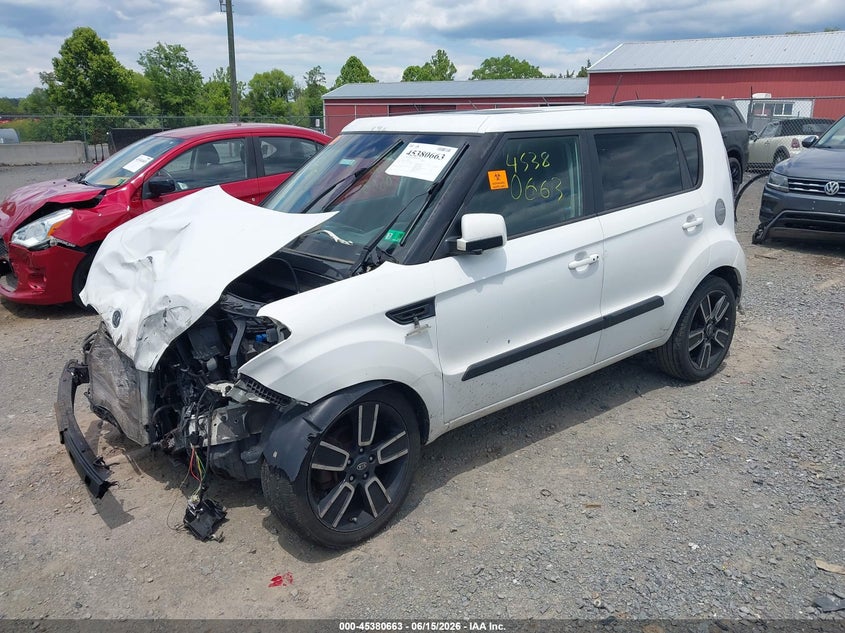 2011 Kia Soul VIN KNDJT2A26B7723689 IAAI salvage auction — BIO HAZARD, Clear (Virginia), sold $300 on 2026-07-28 (photo 2)