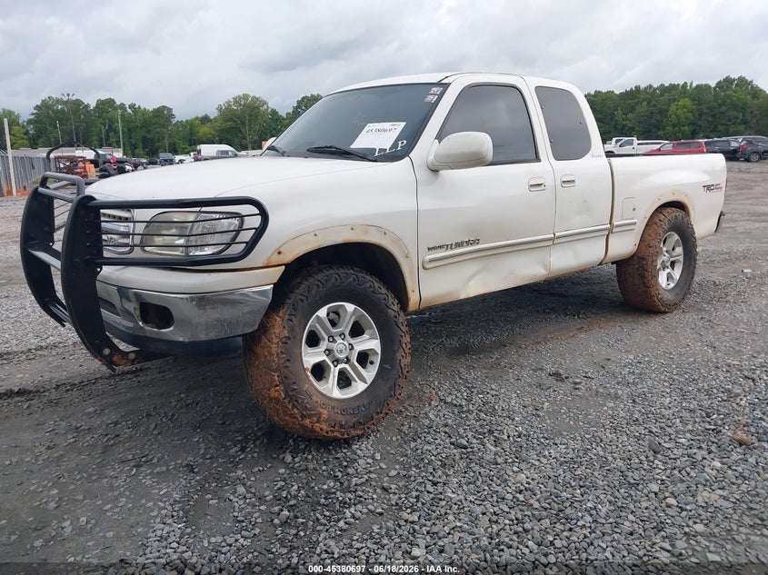 2000 Toyota Tundra VIN 5TBBT4810YS040486 IAAI salvage auction — SIDE, Salvage (Georgia), sold $1,250 on 2026-07-15 (photo 2)