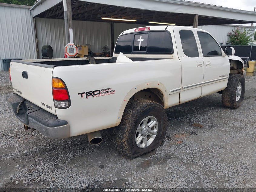 2000 Toyota Tundra VIN 5TBBT4810YS040486 IAAI salvage auction — SIDE, Salvage (Georgia), sold $1,250 on 2026-07-15 (photo 4)