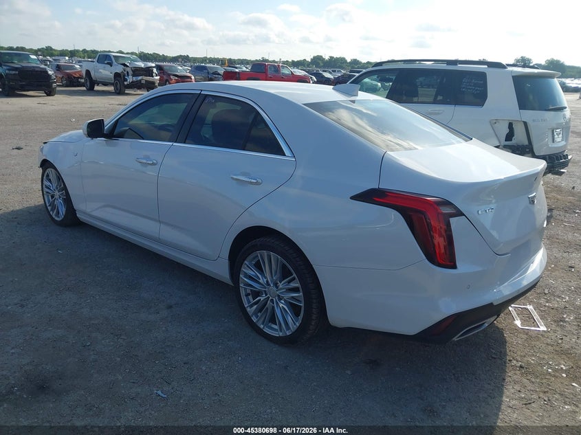 2022 Cadillac Ct4 VIN 1G6DB5RK9N0131712 IAAI salvage auction — FRONT END, Salvage Title, sold $9,600 on 2026-07-21 (photo 3)