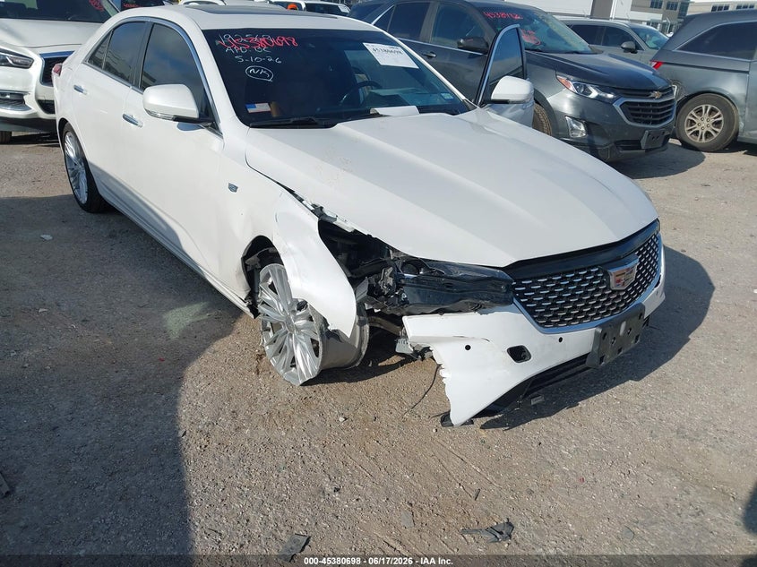 2022 Cadillac Ct4 VIN 1G6DB5RK9N0131712 IAAI salvage auction — FRONT END, Salvage Title, sold $9,600 on 2026-07-21 (photo 6)
