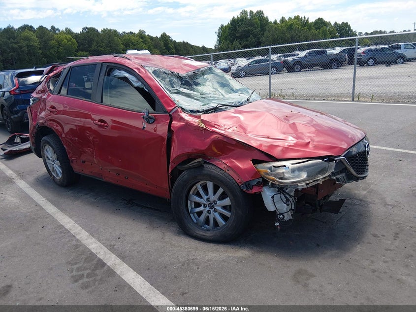 2014 Mazda Cx-5 VIN JM3KE2CY8E0362728 IAAI salvage auction — ROLLOVER, Salvage (North Carolina), sold $500 on 2026-07-22 (photo 1)