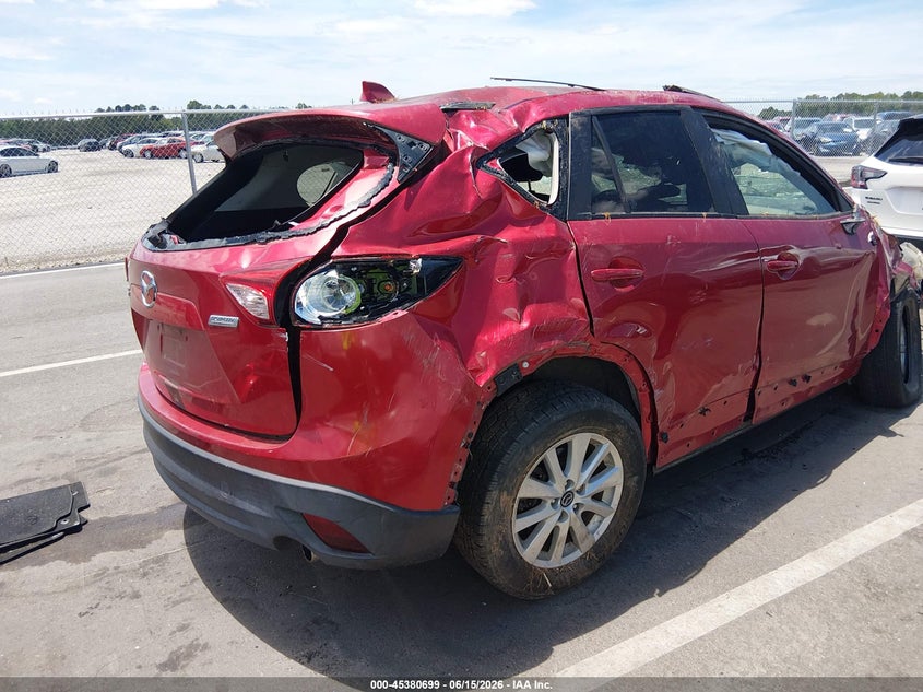 2014 Mazda Cx-5 VIN JM3KE2CY8E0362728 IAAI salvage auction — ROLLOVER, Salvage (North Carolina), sold $500 on 2026-07-22 (photo 4)
