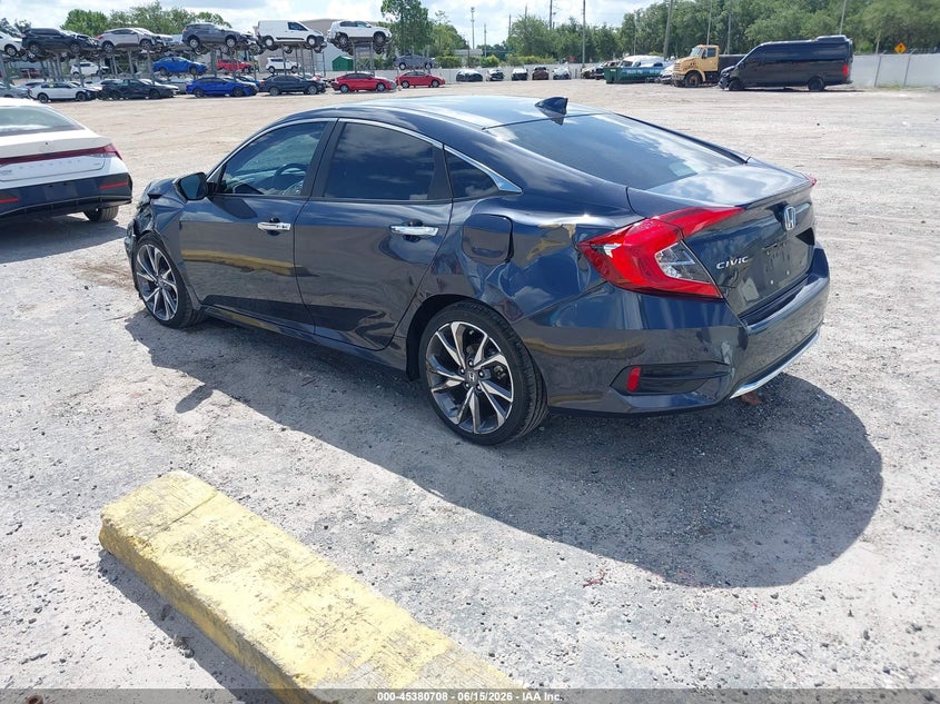 2019 Honda Civic VIN JHMFC1F92KX002192 IAAI salvage auction — LEFT SIDE, Rebuildable (Florida), sold $5,200 on 2026-07-07 (photo 3)