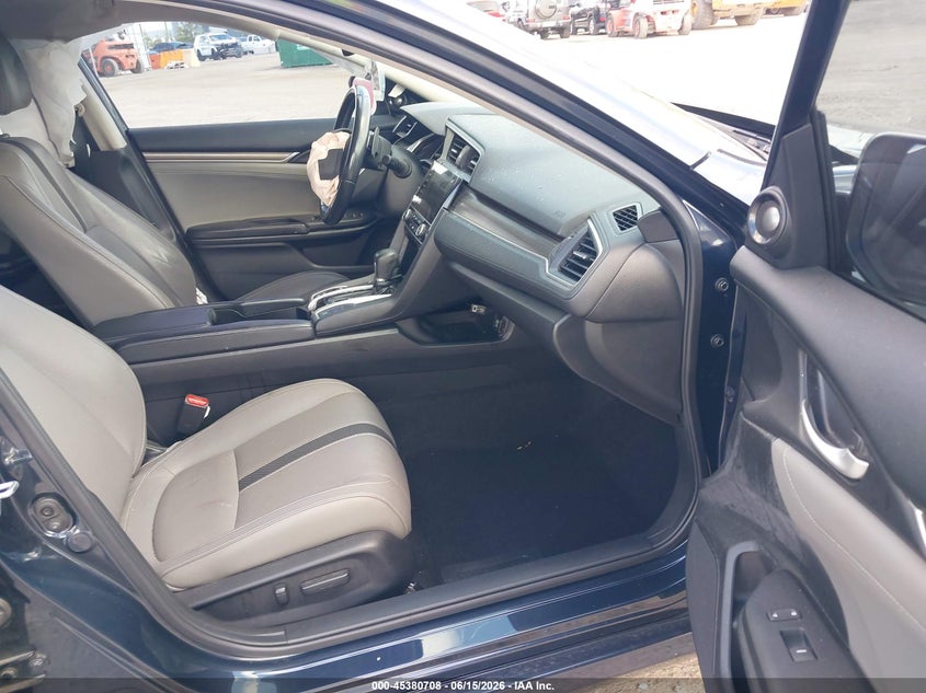 2019 Honda Civic VIN JHMFC1F92KX002192 IAAI salvage auction — LEFT SIDE, Rebuildable (Florida), sold $5,200 on 2026-07-07 (photo 5)