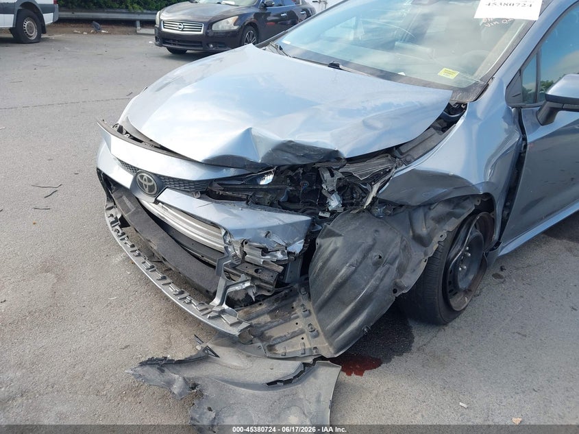2020 Toyota Corolla VIN 5YFEPRAE1LP028352 IAAI salvage auction — FRONT END, Salvage Title, sold $2,350 on 2026-07-26 (photo 6)
