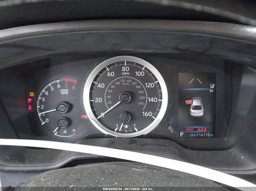 2020 Toyota Corolla VIN 5YFEPRAE1LP028352 IAAI salvage auction — FRONT END, Salvage Title, sold $2,350 on 2026-07-26 (photo 7)
