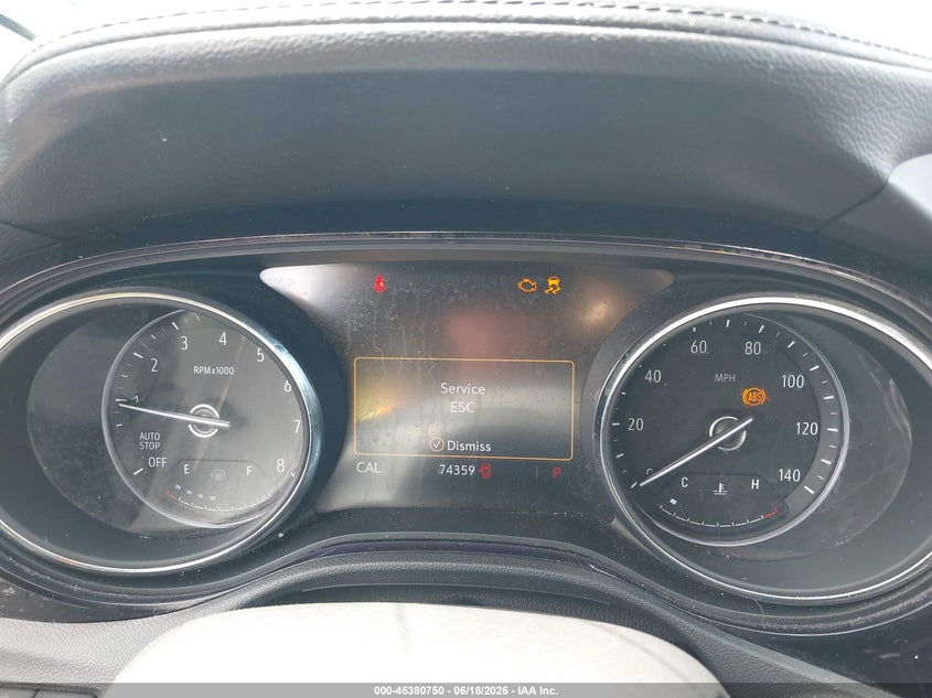 2020 Buick Encore gx VIN KL4MMFSL1LB120778 IAAI salvage auction — HAIL, Salvage (Ohio), sold $525 on 2026-07-28 (photo 7)