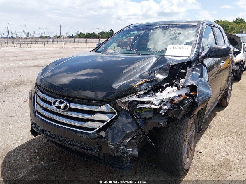 2016 Hyundai VIN 5XYZT3LB8GG374891 IAAI salvage auction — LEFT FRONT, Salvage (Louisiana), sold $1,150 on 2026-07-10 (photo 2)
