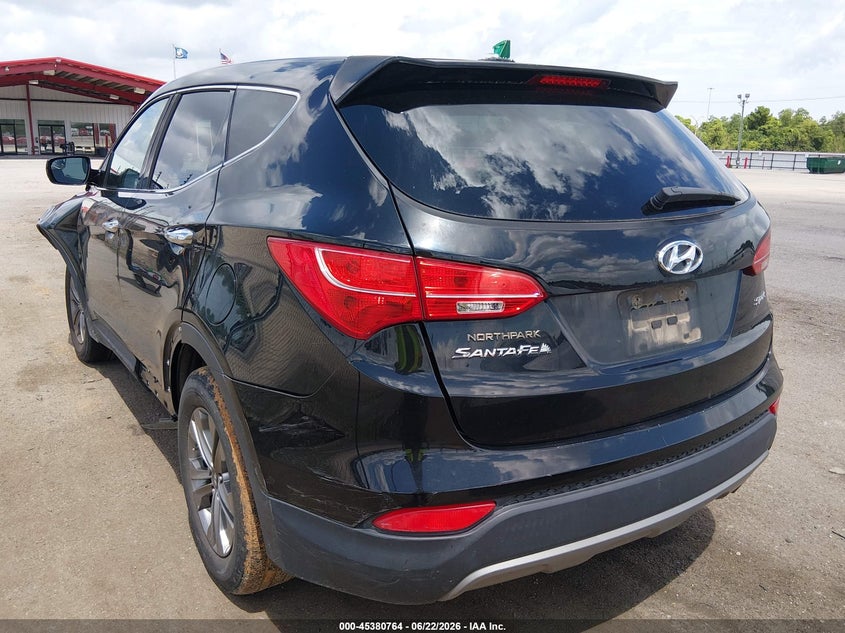 2016 Hyundai VIN 5XYZT3LB8GG374891 IAAI salvage auction — LEFT FRONT, Salvage (Louisiana), sold $1,150 on 2026-07-10 (photo 3)
