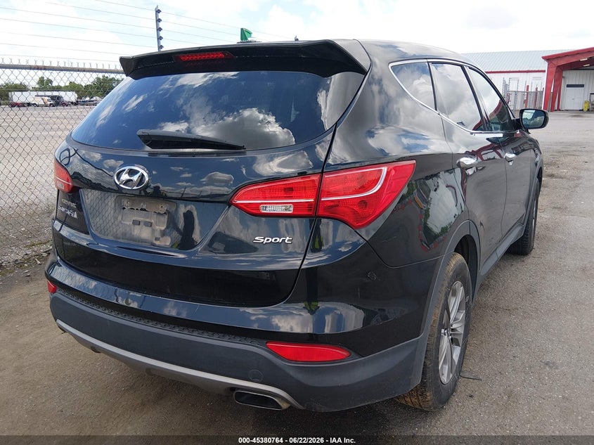 2016 Hyundai VIN 5XYZT3LB8GG374891 IAAI salvage auction — LEFT FRONT, Salvage (Louisiana), sold $1,150 on 2026-07-10 (photo 4)