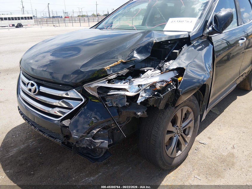 2016 Hyundai VIN 5XYZT3LB8GG374891 IAAI salvage auction — LEFT FRONT, Salvage (Louisiana), sold $1,150 on 2026-07-10 (photo 6)