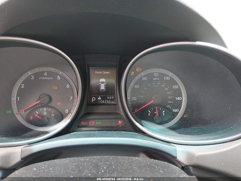 2016 Hyundai VIN 5XYZT3LB8GG374891 IAAI salvage auction — LEFT FRONT, Salvage (Louisiana), sold $1,150 on 2026-07-10 (photo 7)