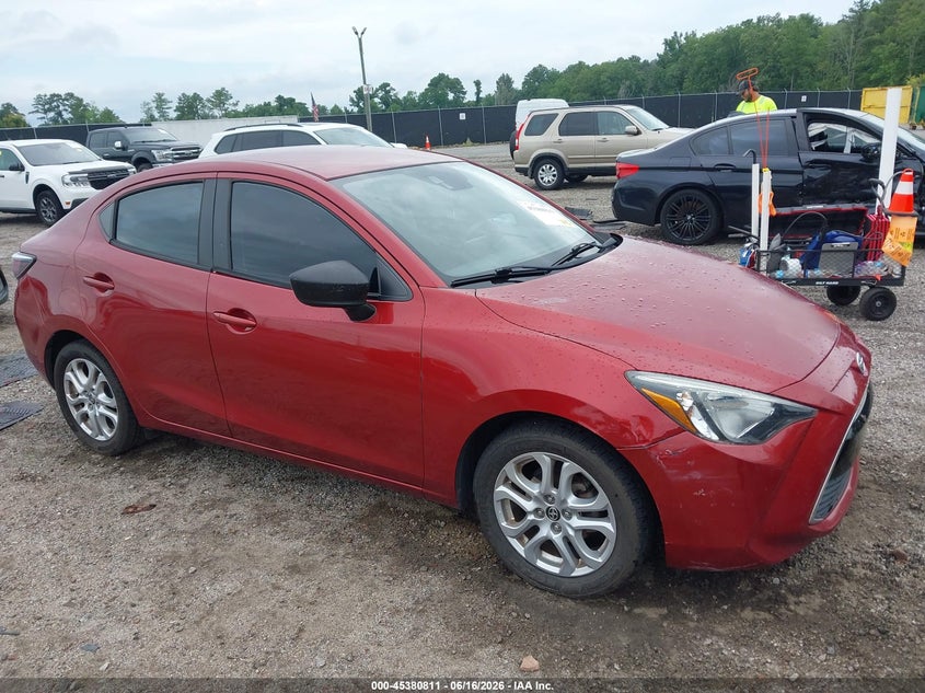 2016 Scion Ia VIN 3MYDLBZV1GY120491 IAAI salvage auction — LEFT SIDE, Clear (South Carolina), sold $2,400 on 2026-07-29 (photo 1)