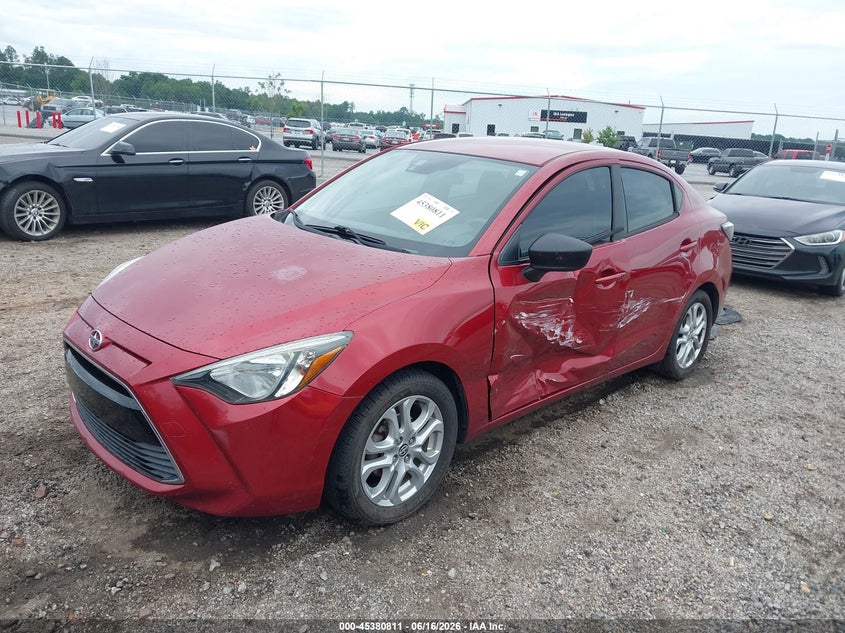 2016 Scion Ia VIN 3MYDLBZV1GY120491 IAAI salvage auction — LEFT SIDE, Clear (South Carolina), sold $2,400 on 2026-07-29 (photo 2)