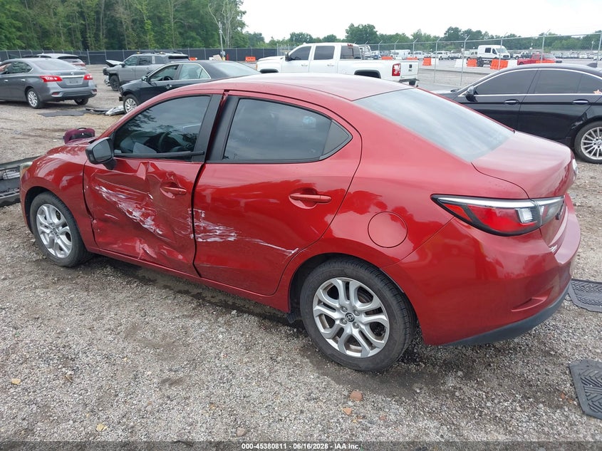 2016 Scion Ia VIN 3MYDLBZV1GY120491 IAAI salvage auction — SIDE, Clear (South Carolina), sold $2,400 on 2026-07-25 (photo 3)