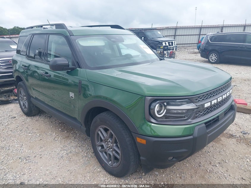 2025 Ford Bronco sport VIN 3FMCR9BN0SRF40284 — IAAI salvage auction photo
