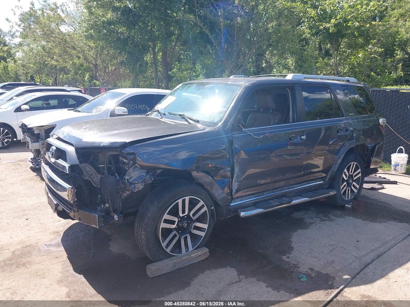 2018 Toyota 4runner VIN JTEBU5JR6J5517827 IAAI salvage auction — LEFT SIDE, Salvage (Missouri), sold $14,950 on 2026-07-22 (photo 2)