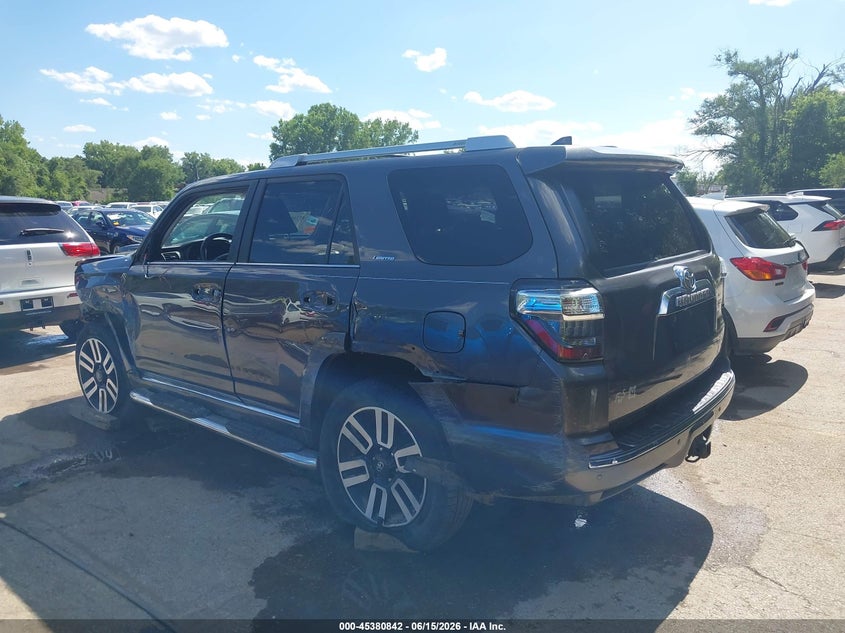 2018 Toyota 4runner VIN JTEBU5JR6J5517827 IAAI salvage auction — LEFT SIDE, Salvage (Missouri), sold $14,950 on 2026-07-22 (photo 3)
