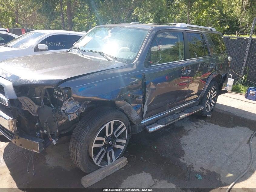 2018 Toyota 4runner VIN JTEBU5JR6J5517827 IAAI salvage auction — LEFT SIDE, Salvage (Missouri), sold $14,950 on 2026-07-22 (photo 6)