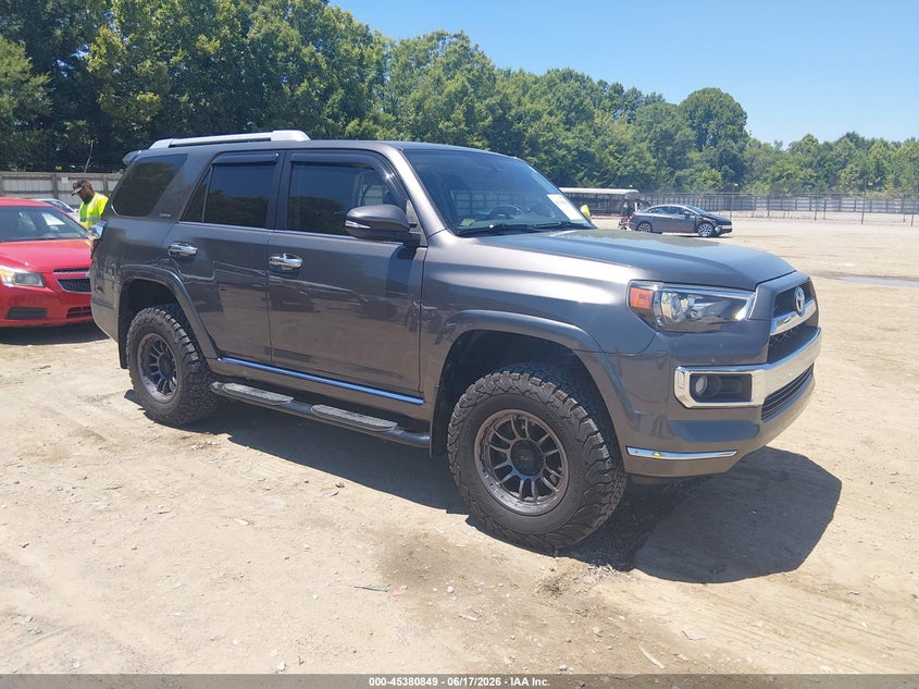 2018 Toyota 4runner VIN JTEBU5JR5J5540306 IAAI salvage auction — SIDE, Salvage (Tennessee), sold $15,200 on 2026-07-09 (photo 1)