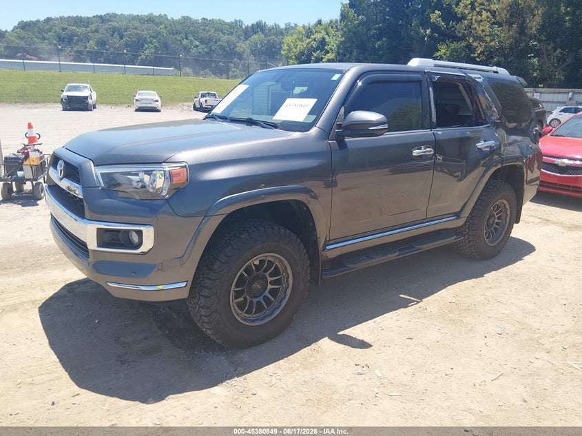 2018 Toyota 4runner VIN JTEBU5JR5J5540306 IAAI salvage auction — SIDE, Salvage (Tennessee), sold $15,200 on 2026-07-09 (photo 2)
