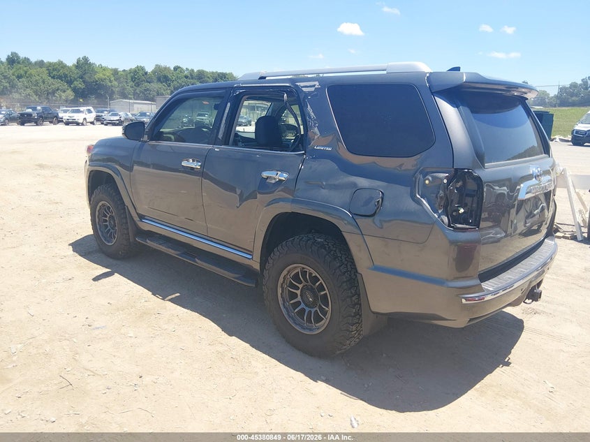 2018 Toyota 4runner VIN JTEBU5JR5J5540306 IAAI salvage auction — SIDE, Salvage (Tennessee), sold $15,200 on 2026-07-09 (photo 3)