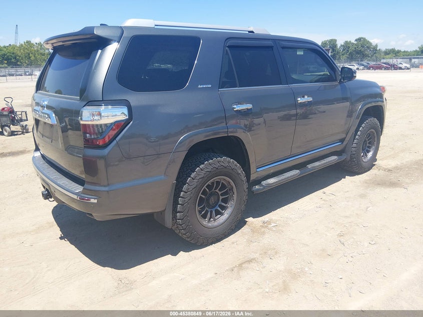 2018 Toyota 4runner VIN JTEBU5JR5J5540306 IAAI salvage auction — SIDE, Salvage (Tennessee), sold $15,200 on 2026-07-09 (photo 4)